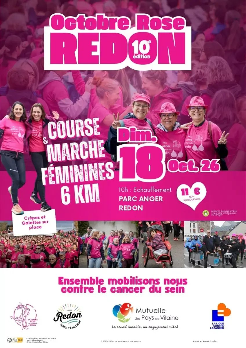 Octobre Rose Redon 2026