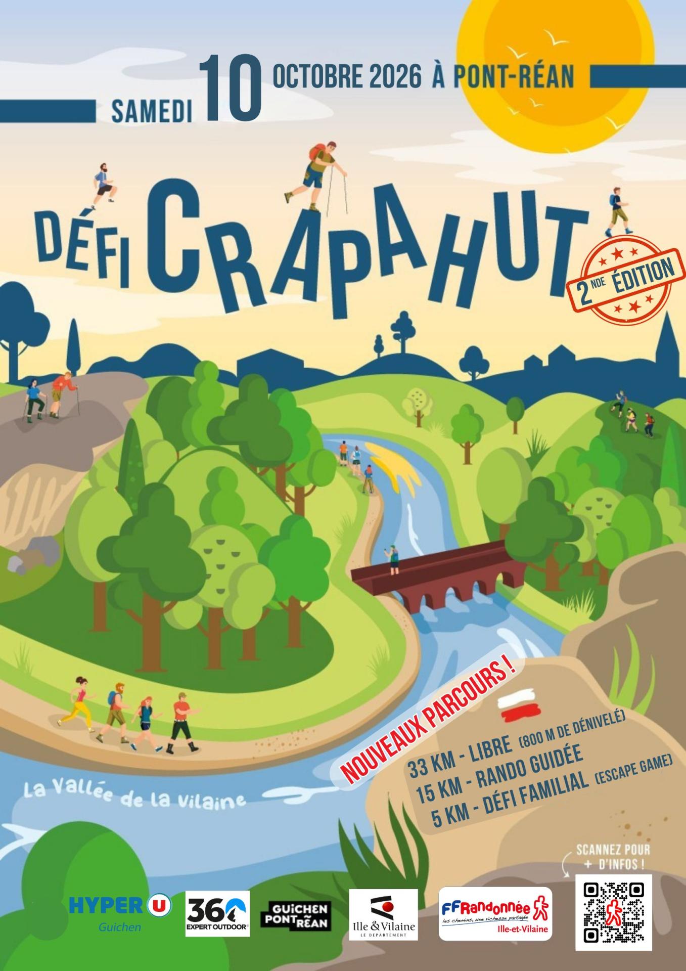 Défi Crapahut samedi 10 octobre 2026