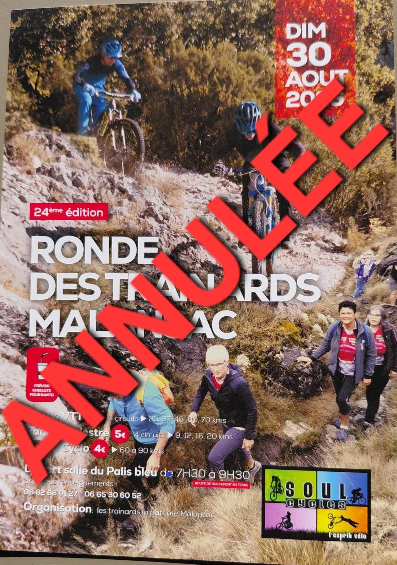 Rando des trainards du 30 août à Malansac